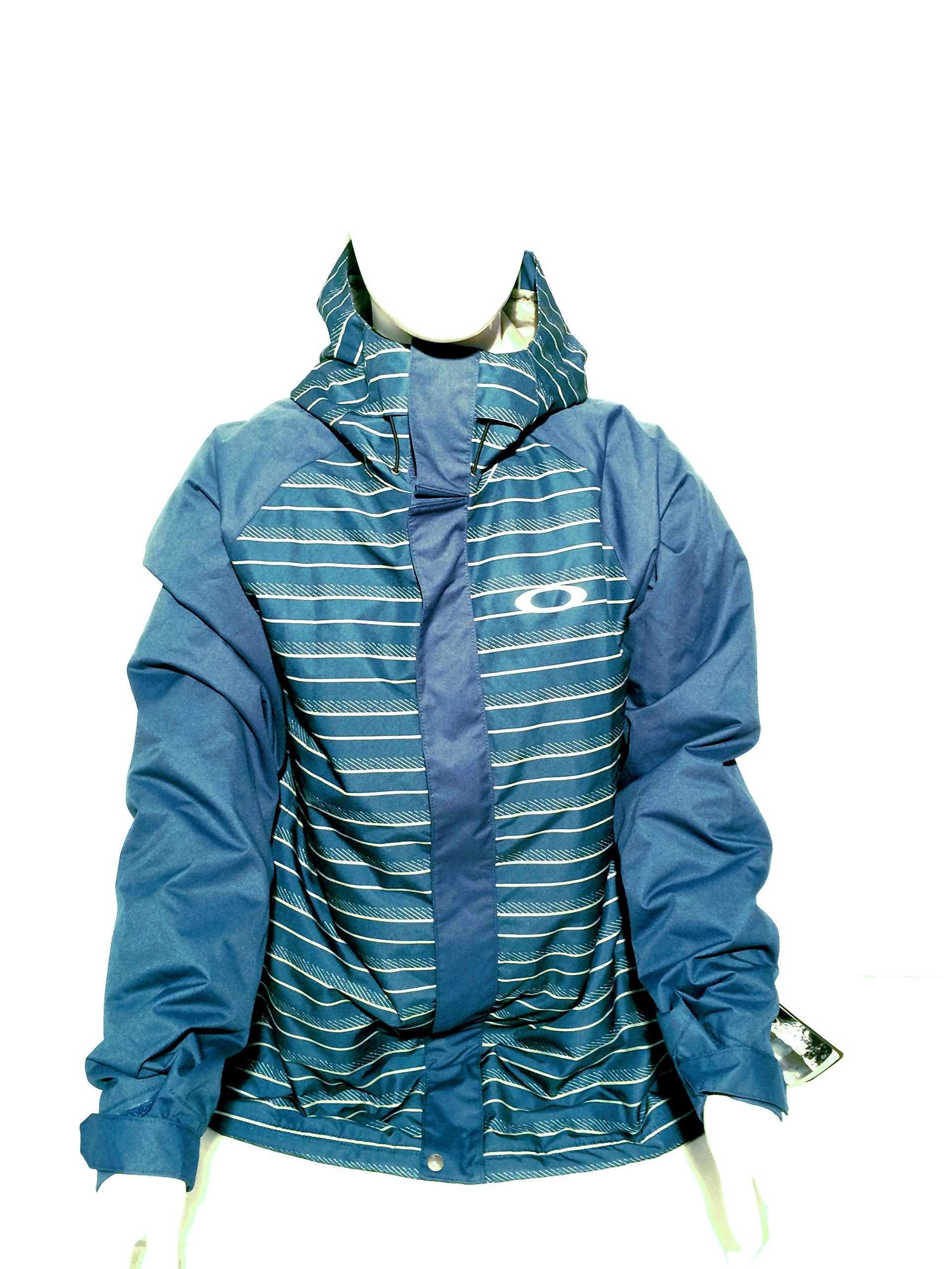 Oakley Mens Switch Olley Jacket, Blue Print - image 1 of 1