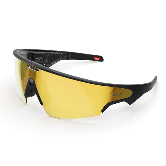 Oakley Meta Vanguard, Black, Prizm™ 24K Black Lenses | Smart AI Glasses, Camera, Audio, Video