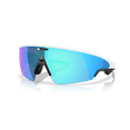 thumbnail image 1 of Oakley Meta Vanguard Smart Glasses, AI Meta Glasses with Photo, Video, and Audio, Size 52, White/Prizm Sapphire, 1 of 8