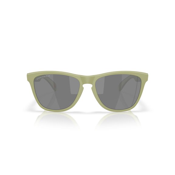 Oakley OO9245 Frogskins Low Bridge Fit Sunglasses, Matte Fern/Prizm Black Polarized, 54 mm