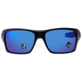 thumbnail image 1 of Oakley OO9263-5663 Turbine Sunglasses Black Ink Frame Prizm Sapphire Size XL, 1 of 6