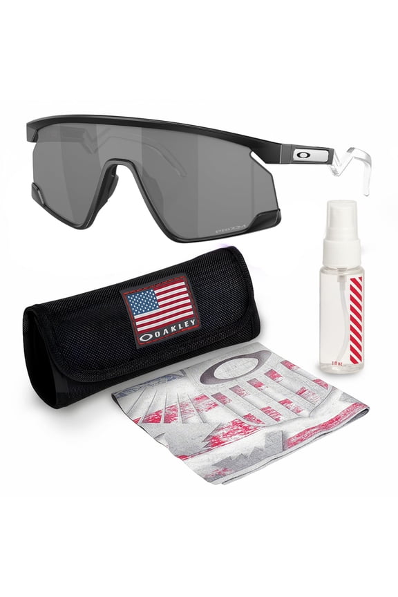 OO9280 BXTR Rectangle Shaped Non-Polarized Sunglasses for Men & Women - Includes Official Eyewear Kit - Matte Black Frame with Prizm Black Lens