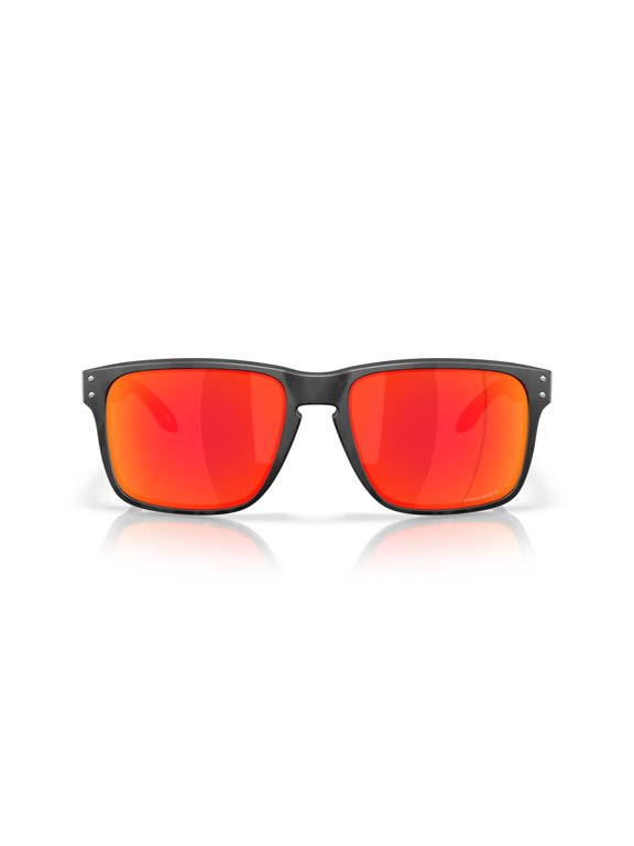 OO9487 Holbrook XXL Polarized Rectangular Sunglasses, Matte Black