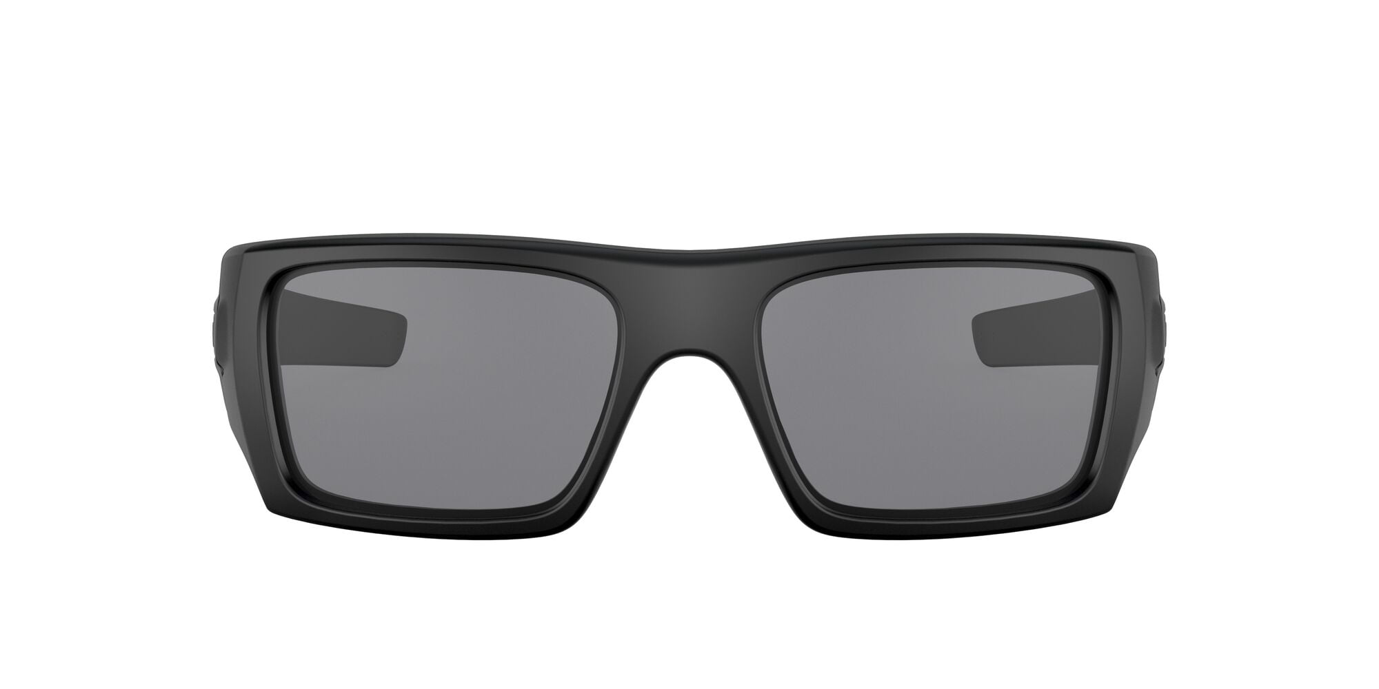 Oakley SI Ballistic Det Cord Sunglasses, Rectangular Safety Eyeglasses with Case, Size 61, Matte Black/Grey