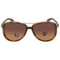 thumbnail image 1 of Oakley Split Time Prizm Brown Gradient Pilot Ladies Sunglasses OO4129 412918 58, 1 of 1