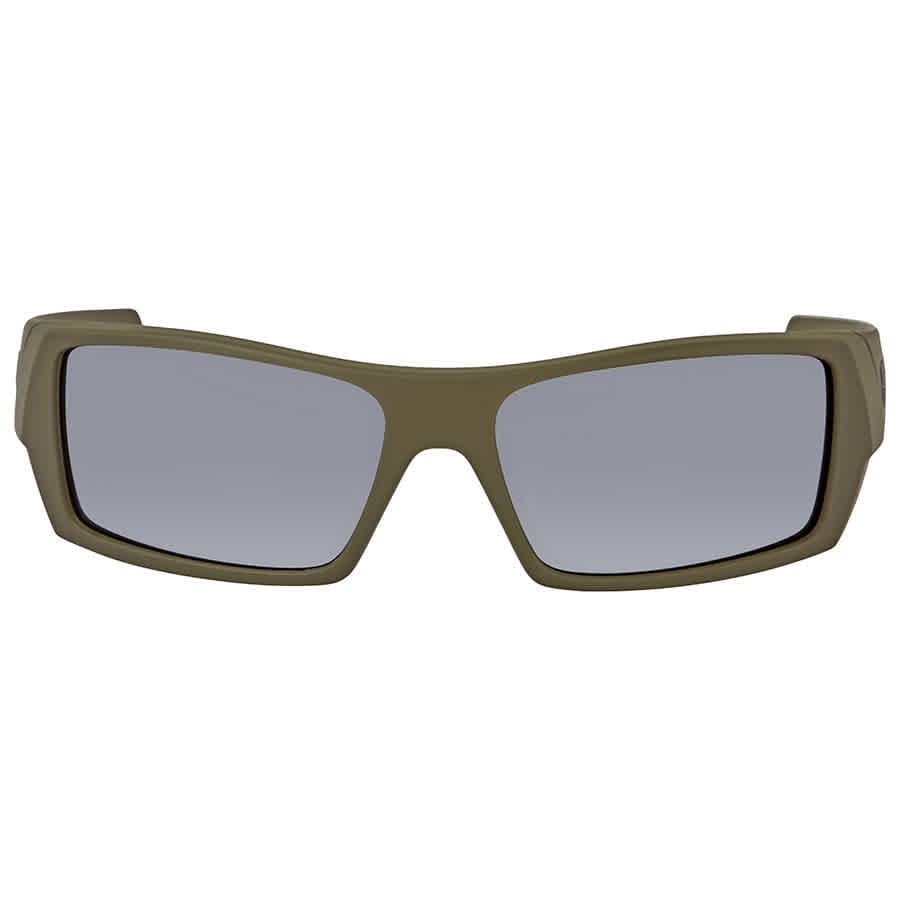 Oakley Men's Gascan Polarized Wrap Sunglasses, Grey Lenses, OO9014
