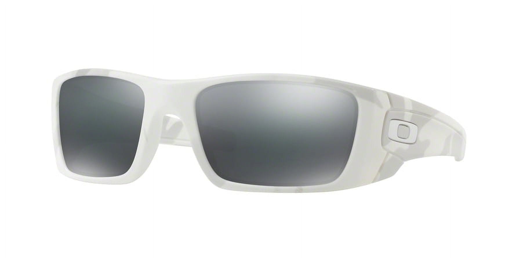 Fuel Cell Rectangular Sunglasses in Silver - Oakley