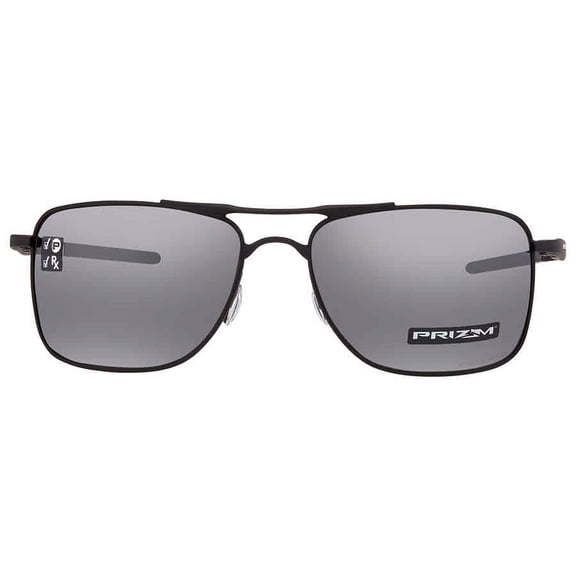 Oakley Sunglasses Gauge 8 L OO4124-02 Matt Black Prizm Black Polarized