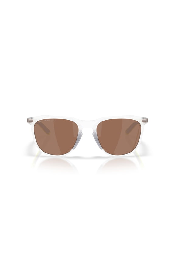 Sunglasses for Men - OO9286 Thurso Limitless Collection - High-Bridge Polarized Sunglasses with Oakley PRIZM Lenses - Matte Clear/PRIZM Tungsten Polarized - Size 54