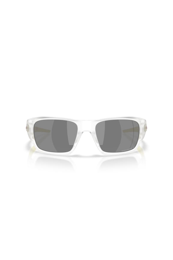 Sunglasses for Men - OO9486 Masseter Limitless Collection - Rectangular Polarized Sunglasses with Oakley PRIZM Lenses - Clear/PRIZM Black Polarized - Size 60