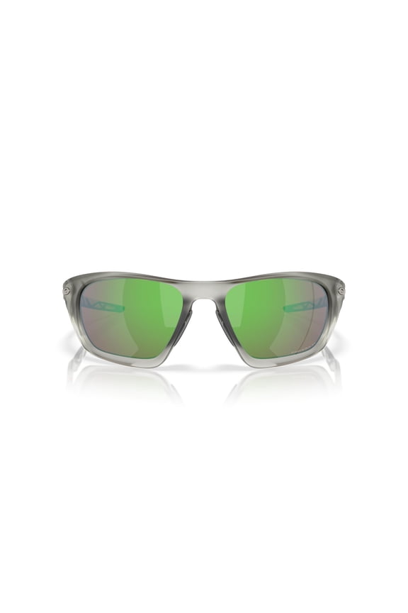Sunglasses for Men - Oakley OO9431 Lateralis Polarized Sunglasses with Oakley PRIZM Lenses - Matte Grey Ink/PRIZM Shallow Water Polarized - Size 60
