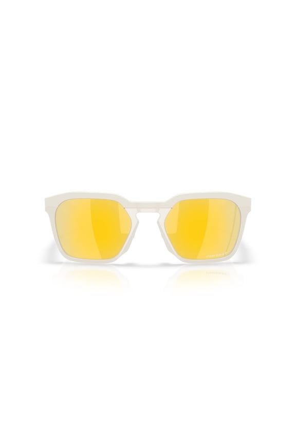 Sunglasses for Men and Women - OO9533 HSTN SQ Square Polarized Sunglasses with Oakley PRIZM Lenses - Unisex - Matte Mist/PRIZM 24K Polarized - Size 54