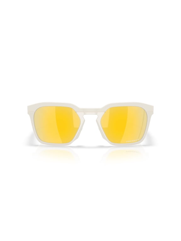 Sunglasses for Men and Women - OO9533 HSTN SQ Square Polarized Sunglasses with Oakley PRIZM Lenses - Unisex - Matte Mist/PRIZM 24K Polarized - Size 54
