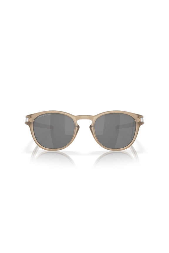 Sunglasses for Men - OO9265 Latch High-Bridge Oval Polarized Sunglasses with Oakley PRIZM Lenses - Matte Sepia/PRIZM Black Polarized - Size 53