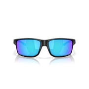 Oakley Sunglasses for Men - OO9470 Gibston XL Rectangle Sunglasses with Oakley PRIZM Lenses - Matte Black/Prizm Sapphire - Size 62