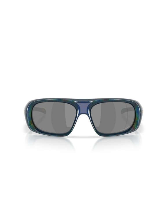 Sunglasses for Men and Women - OO9491 Belleville Rectangular Sunglasses with Oakley Prizm Lenses - Abyss Spacedust/PRIZM Black - Size 61