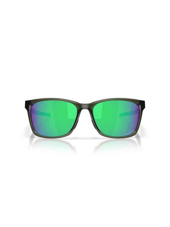 Sunglasses for Men and Women - OO9506D Paracord Square Sunglasses with Oakley PRIZM Lenses - Unisex - Olive Ink/PRIZM Jade - Size 57