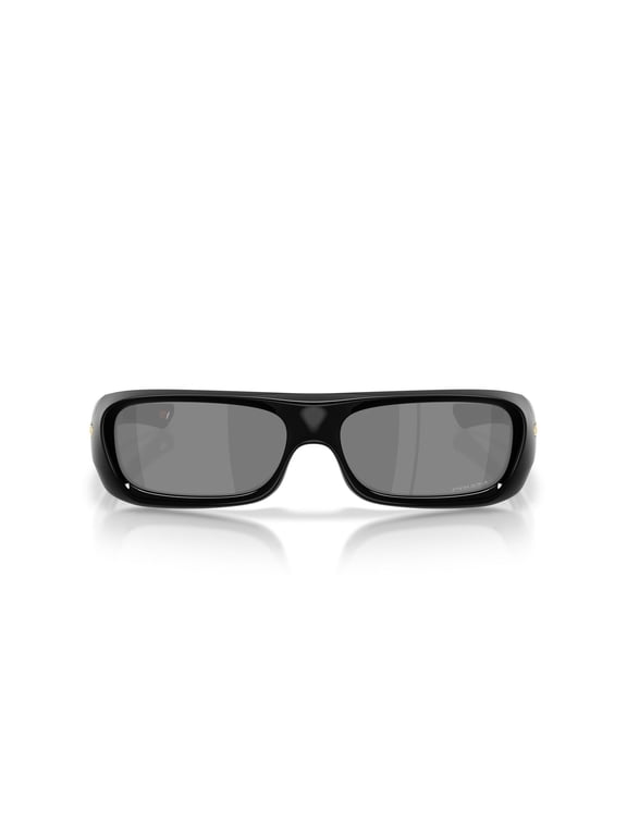 Sunglasses for Men and Women - OO9520 Permian Rectangular Sunglasses with Oakley PRIZM Lenses - Unisex - Black/PRIZM Black - Size 59