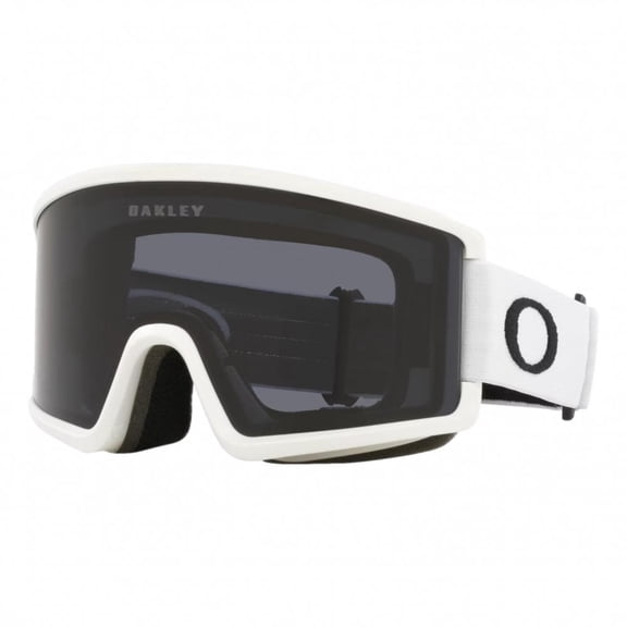 Oakley Target Line M Snow Goggles - Matte White / Dark Grey