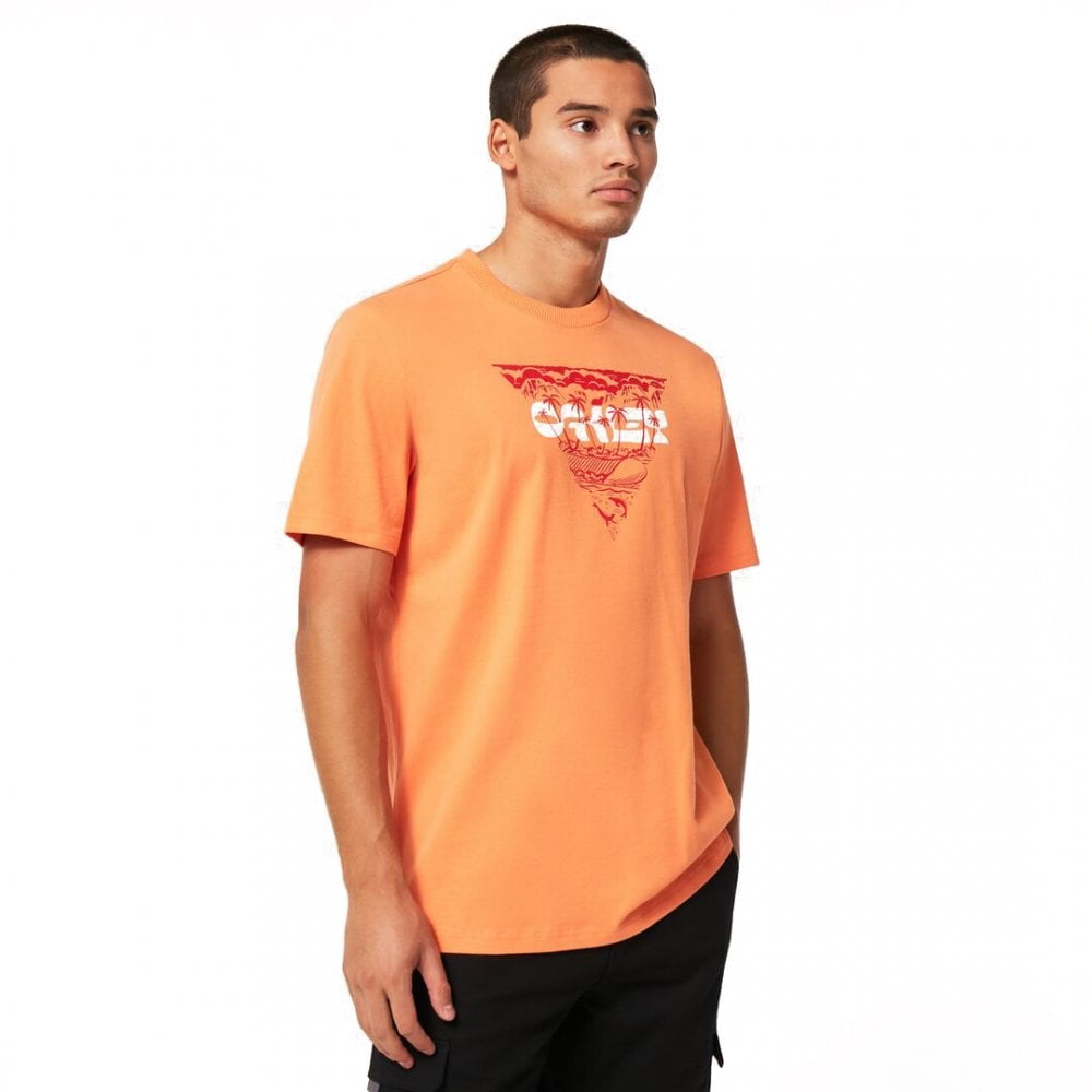 Oakley - tiki Oakley Tiki Tee Soft Orange - XL - Walmart.com