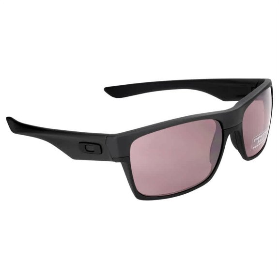 Oakley Mens Two Face Covert Sunglasses One Size Matte Black/Prizm Daily Polarized