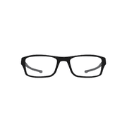 Oakley Unisex Rectangular Chamfer Propionate Eyeglasses, Satin Black, 53mm