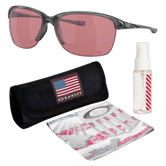 Oakley Unstoppable 0OO9191 Sunglasses Crystal Black Frame w/Prizm Dark Golf Lenses With Official Eyewear Kit