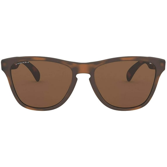 Oakley Kids Oj9006 Frogskins Xs Round Sunglasses Matte Brown Tortoise/Prizm Tungsten 53 Millimeters