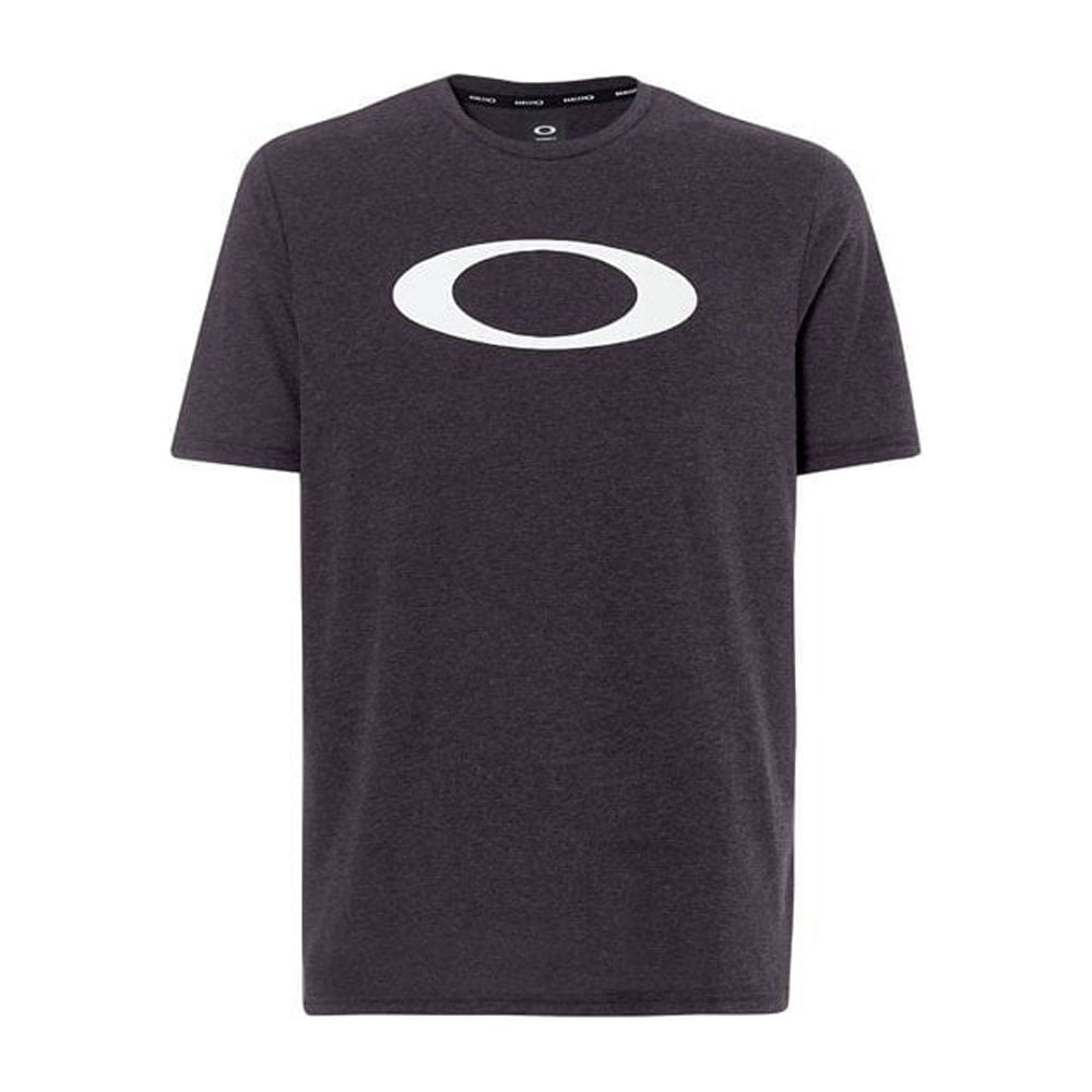 【OAKLEY】25SS O-BOLD ELLIPSE BLACKOUT T-SHIRT Oakley mens O-bold Ellipse Shirt, Blackout Light Heather