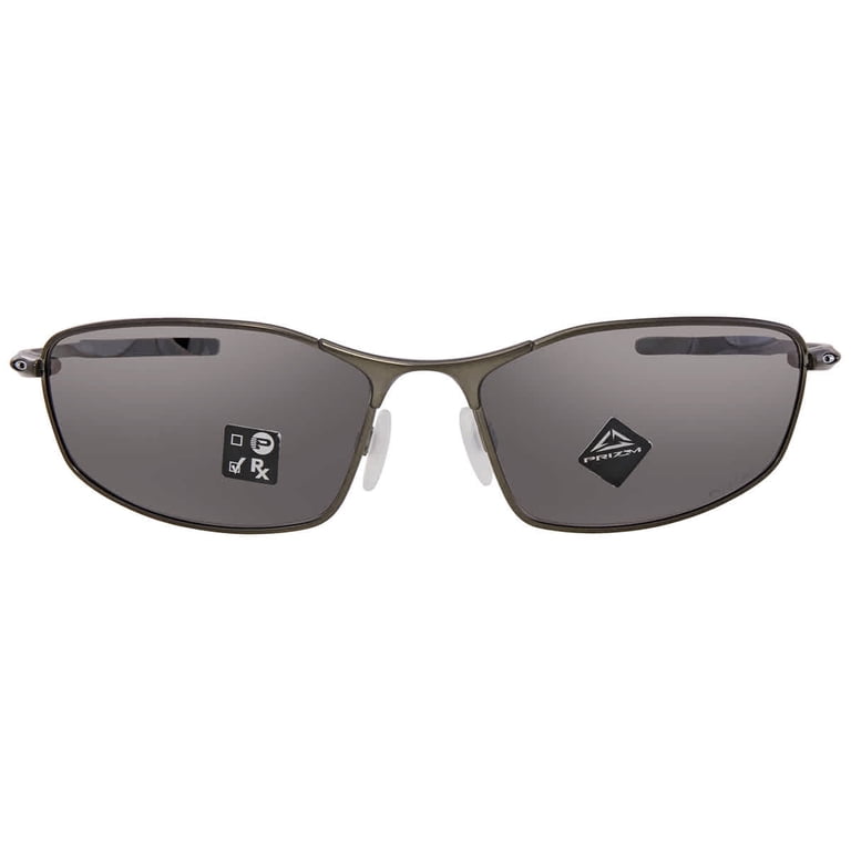 Oakley Whisker Prizm Sunglasses, OO4141 Series, 60mm Lens, Carbon