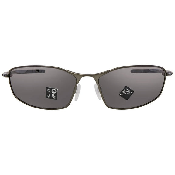 Oakley sunglasses OO4141 Whisker (01) carbon with prizm black lenses, 60mm