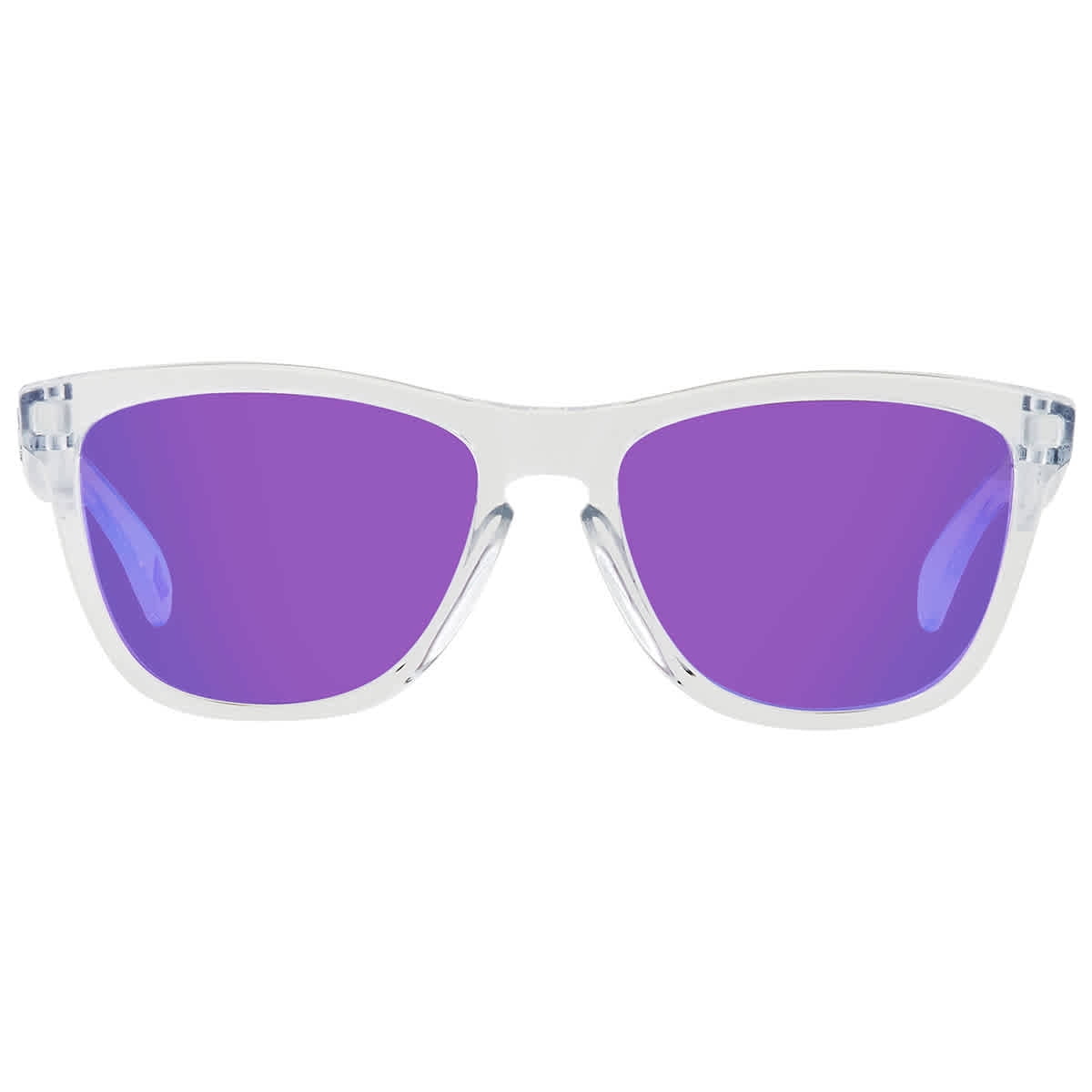 Oakley Frogskins OO9013-H7, Polished Clear Frame, Prizm Violet