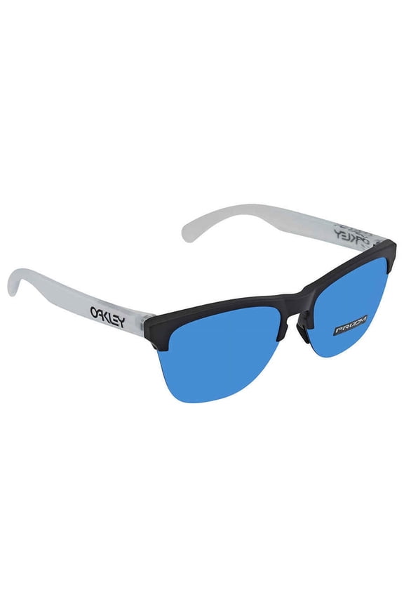 sunglasses OO9374 Frogskins Lite (02) matte black with prizm sapphire lenses, 63mm