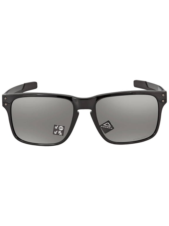 Men's Holbrook Mix Sunglasses Polished Black/Prizm Black Polarized (57 mm) - 0OO9384-938406 57