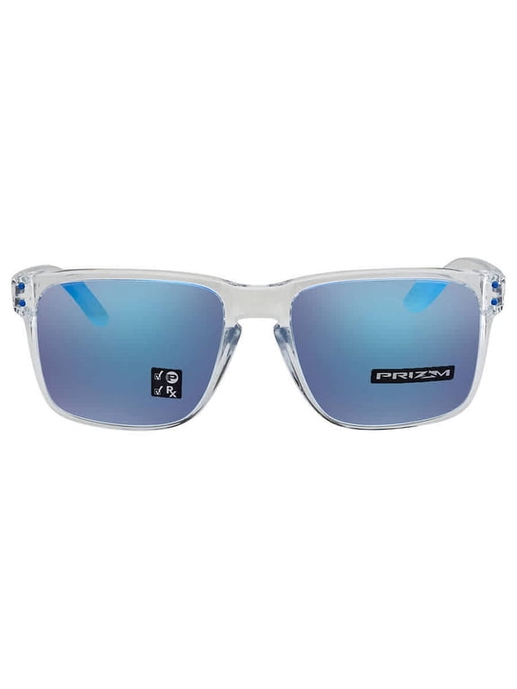 sunglasses OO9417 Holbrook XL (07) polished clear with prizm sapphr irid polar lenses, 59mm