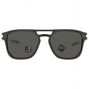 Oakley Sunglasses for Men - OO9436 Latch Beta Square Sunglasses with Oakley PRIZM Lenses - Matte Black/PRIZM Grey - SIze 54
