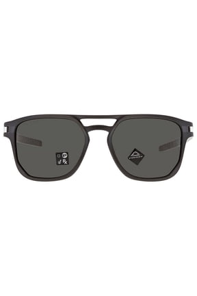 Sunglasses for Men - OO9436 Latch Beta Square Sunglasses with Oakley PRIZM Lenses - Matte Black/PRIZM Grey - SIze 54