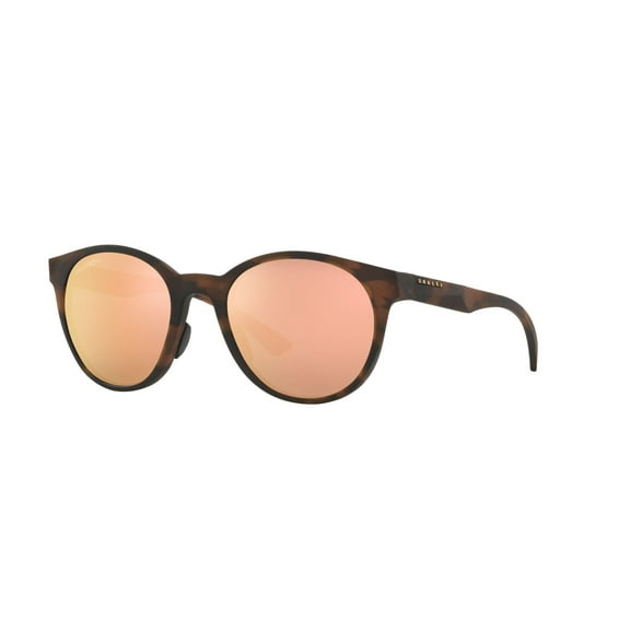 Oakley sunglasses OO9474 Spindrift (01) matte brown tortoise with prizm rose gold lenses, 52mm
