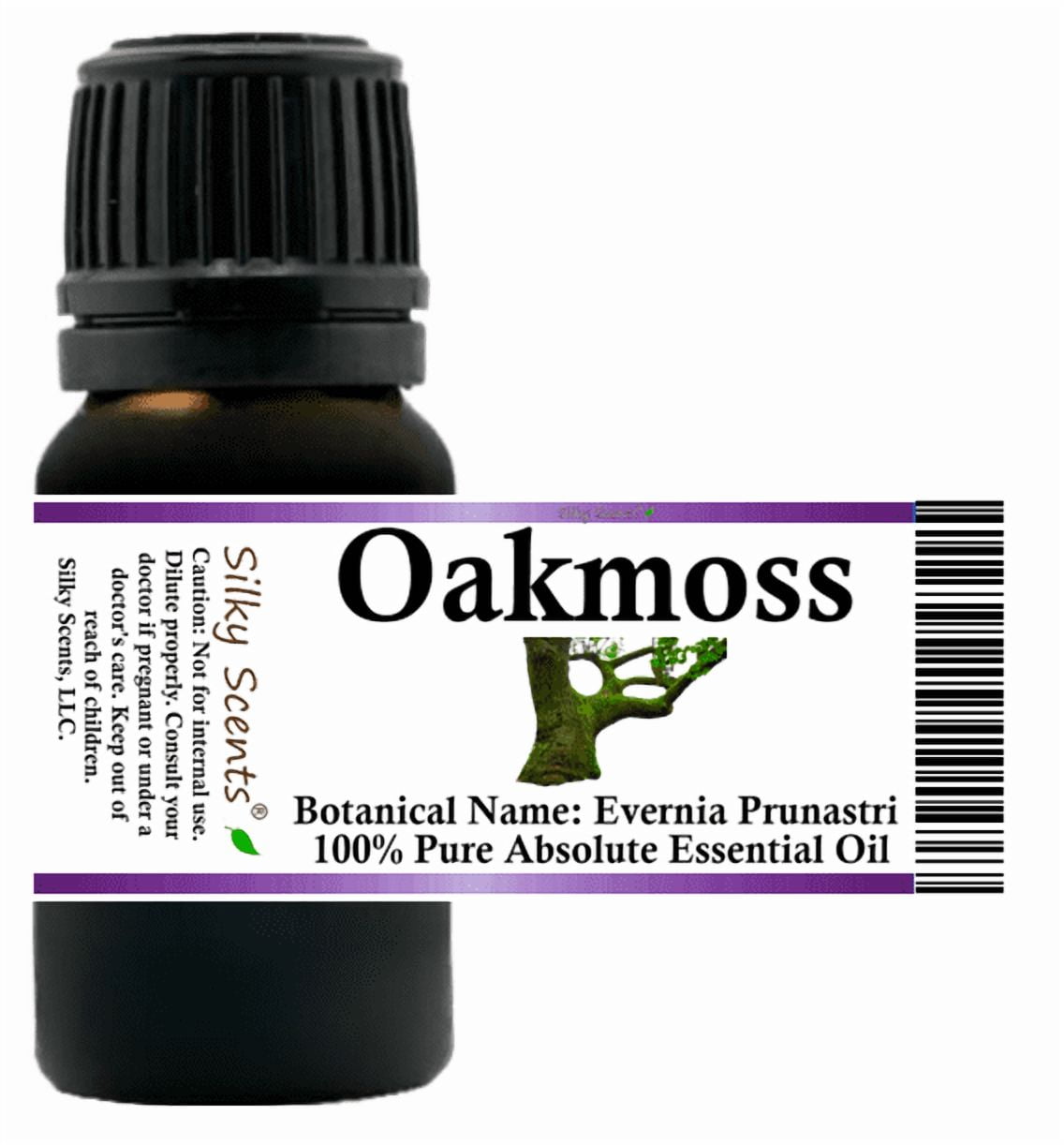 Oakmoss Absolute Essential Oil Essential Oil 15 ml (1/2 fl oz) - 100% Pure and Natural by Silky Scents