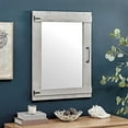 thumbnail image 1 of Oakrain Rectangle Mirror, Wall-Mounted Mirror, Vintage Decor for Bedroom, Bathroom Vanity, 32 x 24 Inches, Grey, 1 of 5