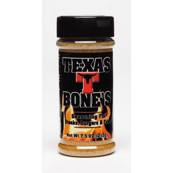 Oakridge BBQ Texas T-Bones Rub and Seasoning for Steaks, Burgers and Fries 7.5 Ounce
