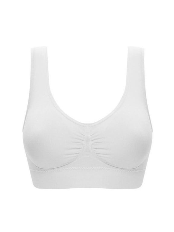 Plus Size Bras For Women Seamless Bra With Pads Push Up Bralette Vest Wireless 4XL 5XL 6XL