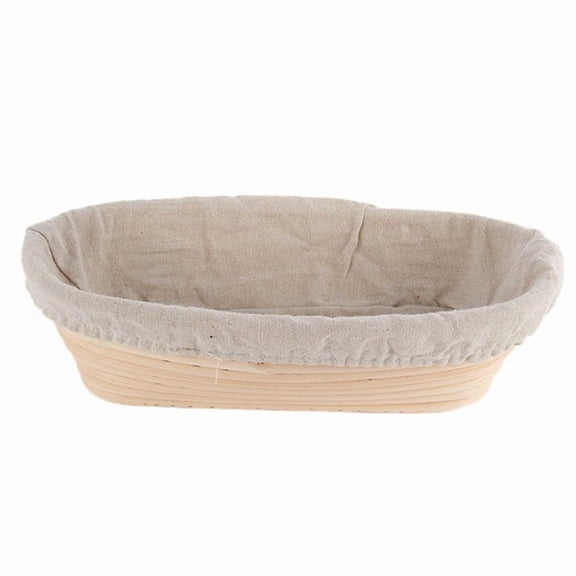 Oaktree Rectangle Bread Banneton Proofing Basket - With Baskets Sourdough Brotform Proofing Basket Set Banaton Towel ,for Baking Oval Proofing for Sourdough Bread Making Starter,For Home,Bake Store