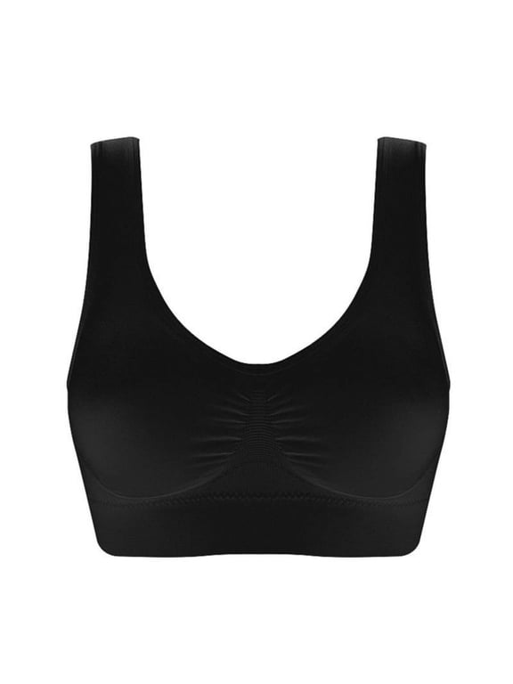 --Women's Seamless Sports Bra,Seamless With Chest Pad Adjustment Type Without Steel Ring Sports Underwear