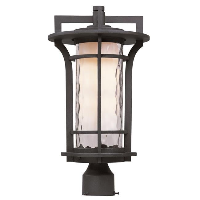 Oakville LED 1-Light Outdoor Pole & Post Lantern, Black Oxide