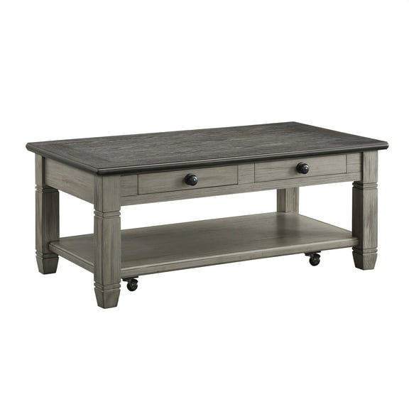OakvillePark Bedos Coffee Table, Coffee/Antique Gray