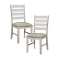 thumbnail image 1 of OakvillePark Belgrade Dining Side Chair (Set of 2), Grayish White, 1 of 5