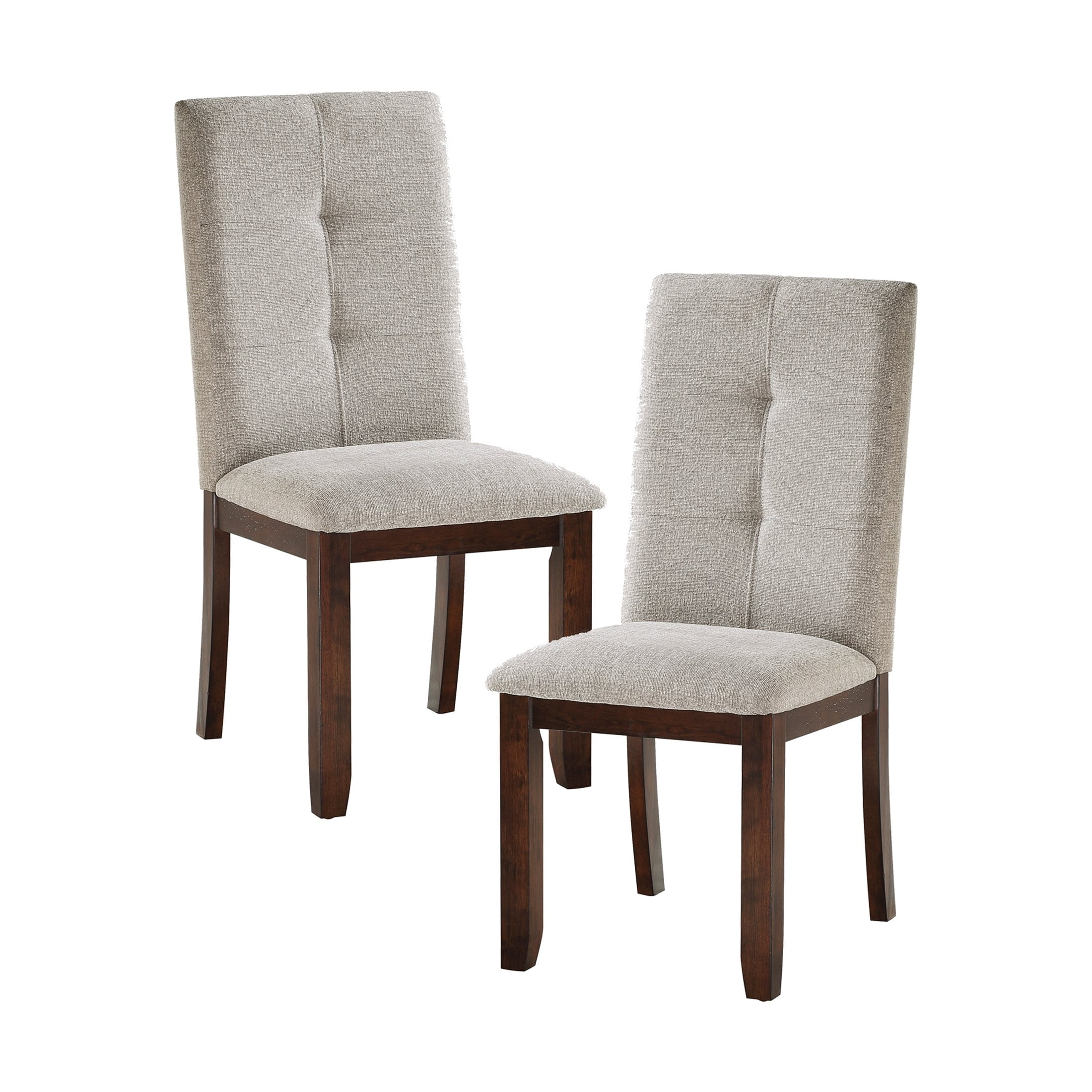 OakvillePark Cairo Dining Side Chair (Set of 2), Dark Cherry