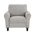thumbnail image 1 of OakvillePark Eunice Fabric Upholstered Living Room Chair, Sand, 1 of 6