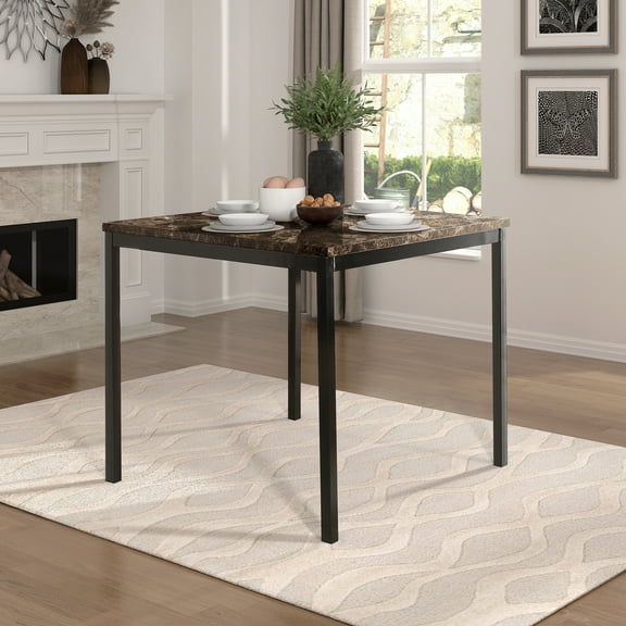 OakvillePark Harris Counter Height Dining Table, Brown